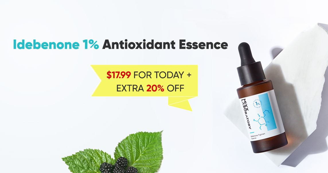 Idebenone 1% Antioxidant Essence